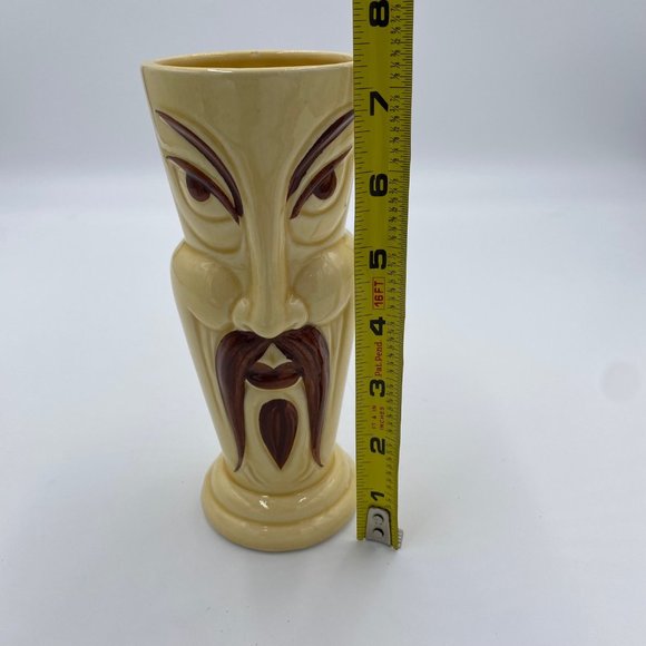 Orchids of Hawaii Fu Manchu Tiki Mug Tumbler Vase R-82 Vintage Made in Japan - Picture 5 of 5